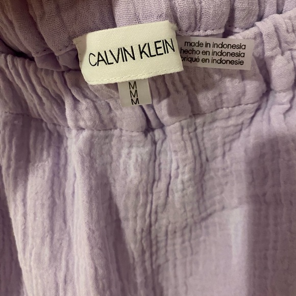 Calvin Klein lilac maxi skirt lined medium - Picture 3 of 4